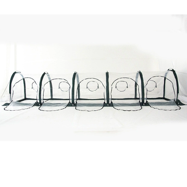 5 м полиэтиленовый туннель садовая теплоизоляционная Крышка Съемный навес для животных и растений сочная теплица теплоизоляция непромокаемая вода использование