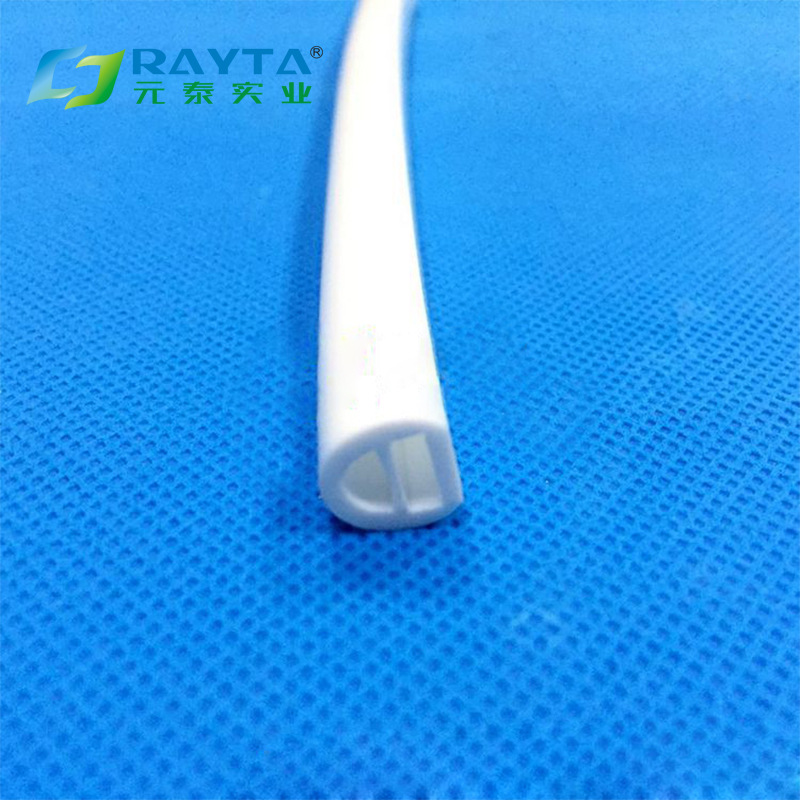 厂家供应 6宽食品级双层乳白色套管 透明LED硅胶管 品质无忧