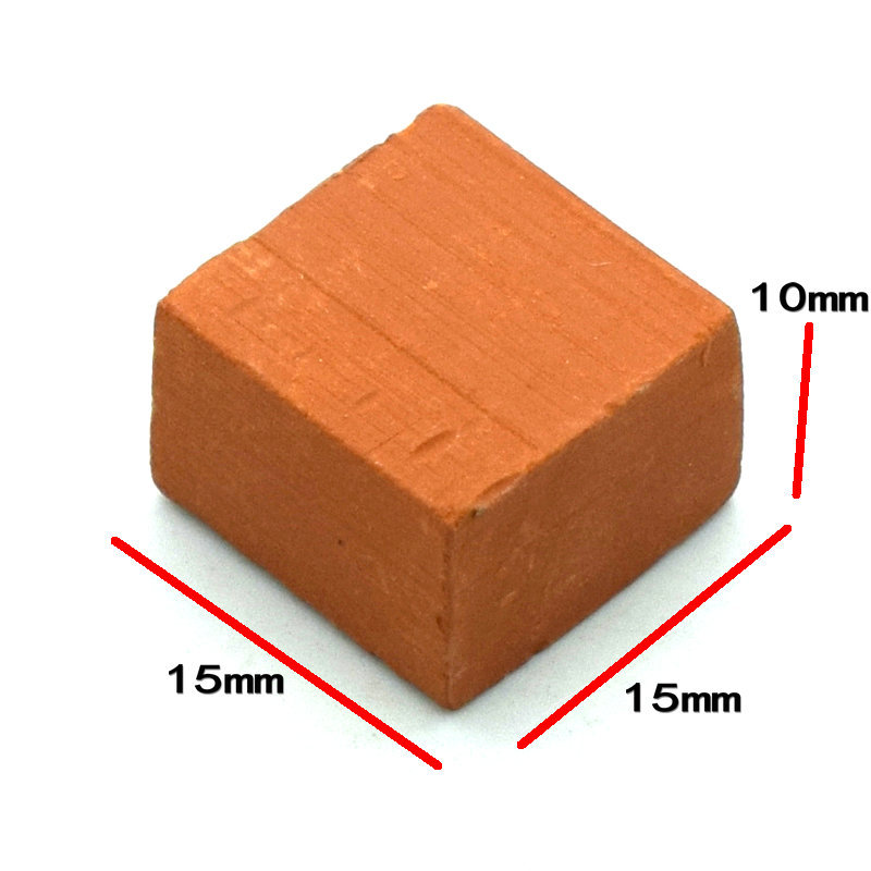Pequeños albañiles modelo de construcción de ladrillos azulejos de los niños hechos a mano DIY casa Villa simulación mini ladrillo