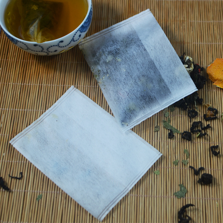 6*8cm厂家定PET反折茶叶袋空茶包一次性过滤袋茶叶泡茶袋