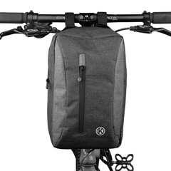 Mountain bike handlebar bag dual-purpose backpack Folding bike riding equipment polyester oxford cloth bicycle bag