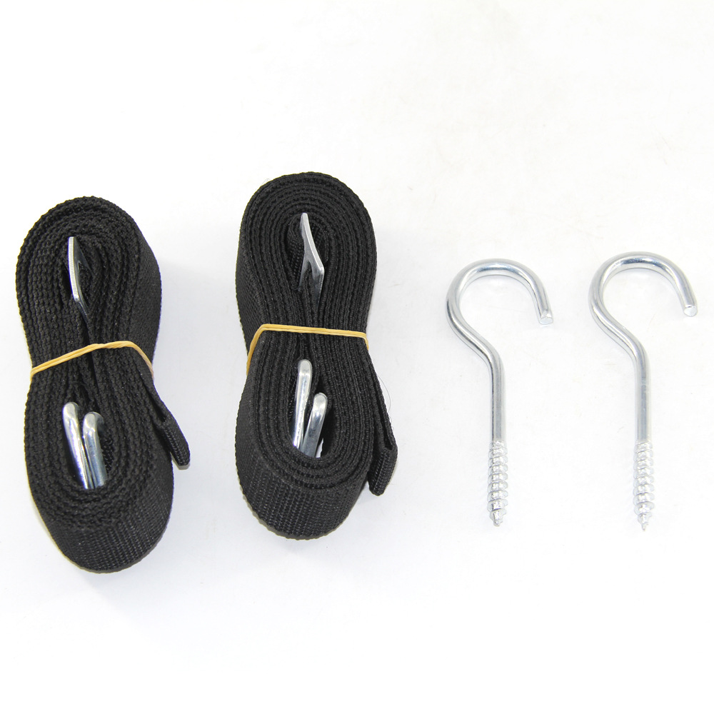 壁挂式独木舟或桨板重型填充墙存储吊索皮艇储存带车库吊具100磅