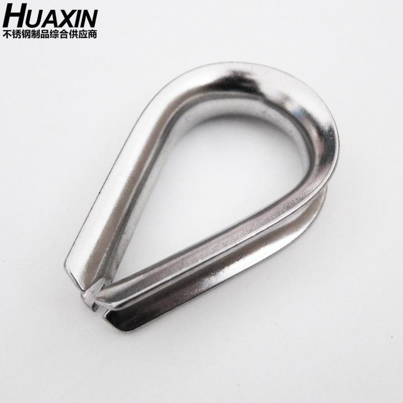 304 316不锈钢美式轻型套环薄型鸡心环G411