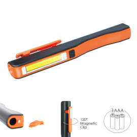 COB工作笔灯干电池检修灯 带磁铁多功能磁铁维修工作灯