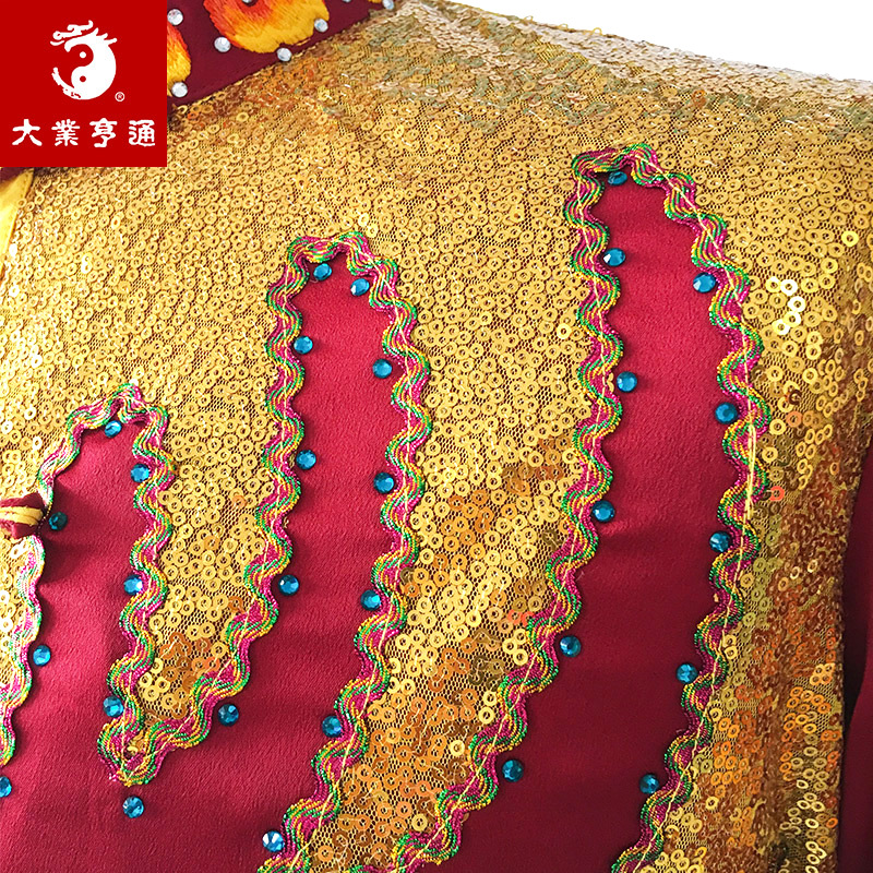 Children's silk sports clothing for martial arts for men and women