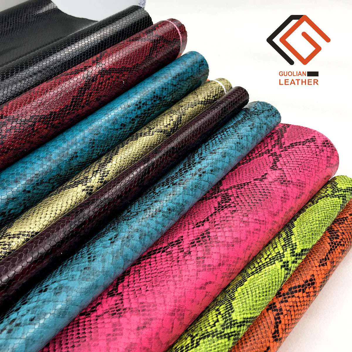 Polyurethane classic two-color glossy fashionable cloth