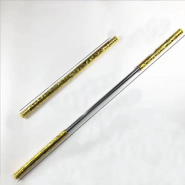 Factory telescopic hoop stick children's light -emitting toys…
