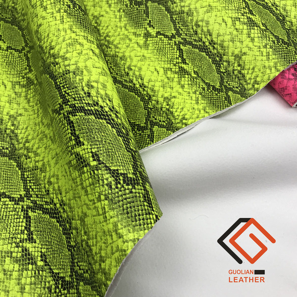 Polyurethane classic two-color glossy fashionable cloth