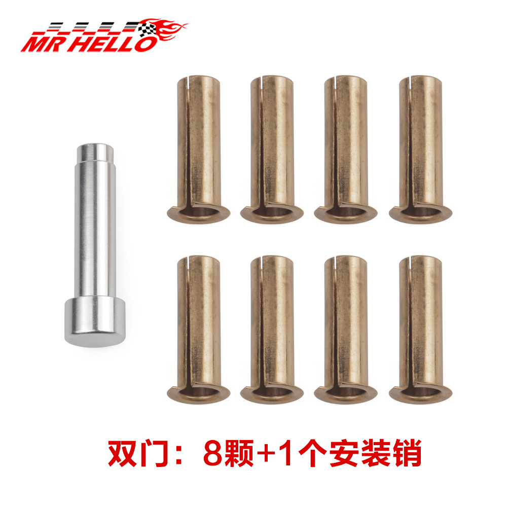 Buje de bisagra de puerta de Venta caliente transfronterizo-para Jeep Wrangler TJ YJ CJ LJ 1986-2006