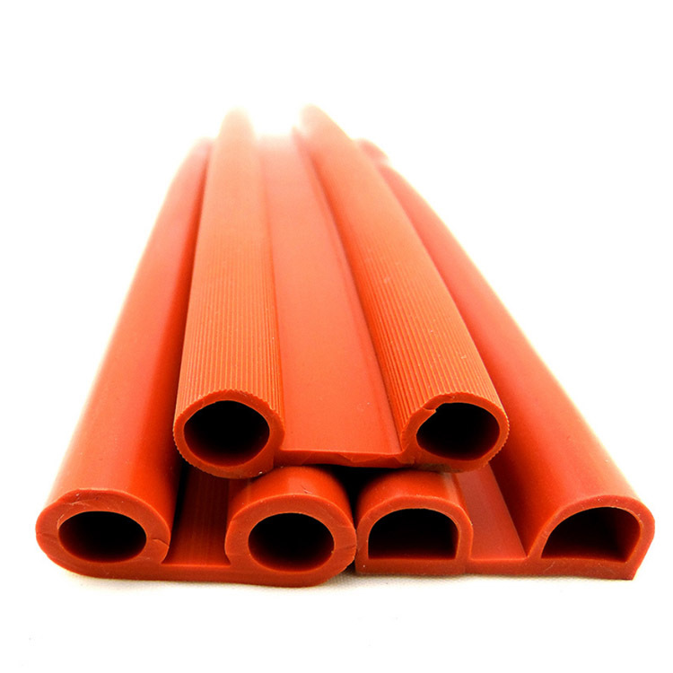 耐高温大型工业烤炉蒸箱烤箱用B型密封条双P型硅胶密封条