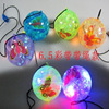 Super colorful banded elastic ball gold wire jumper colorful crystal ball luminous floor toy manufacturer direct sales