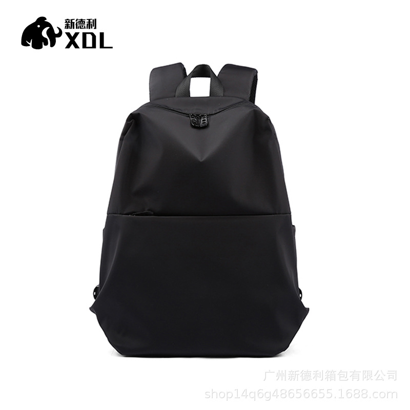 Printed Logo Waterproof Nylon Lightweight Men's Bag Backpack School Bag Backpack Casual Outdoor Travel Laptop Bag