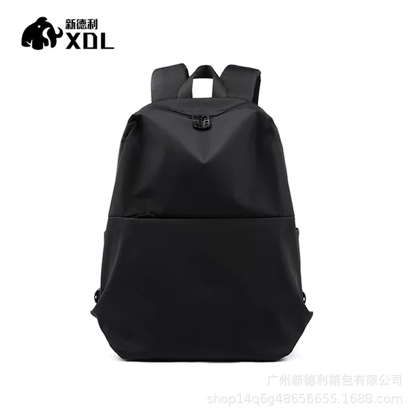 Printed Logo Waterproof Nylon Lightweight Men's Bag Backpack School Bag Backpack Casual Outdoor Travel Laptop Bag