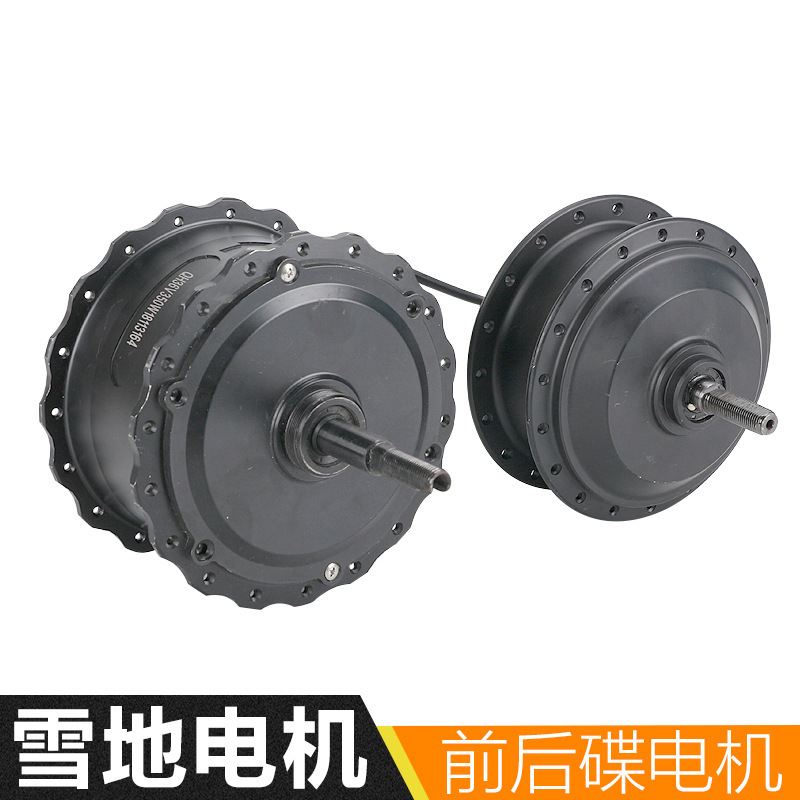 500W snow bike ATV motor QH-S-500 Brushless DC hub spoke motor