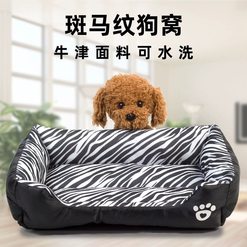 Хлопковая лежанка для животных, лежанка для собак с рисунком, лежанка для собак из ткани Оксфорд для маленьких и средних собак, для тедди, померанских шпицев, хит продаж для трансграничной торговли