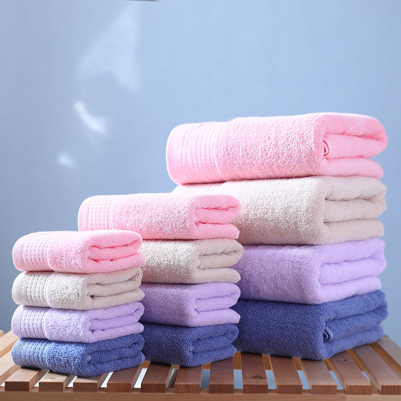 Furunzi Bohemian Towel Pure Cotton Thickeneded Bath Towel Gift Set Soft Absorbent Logo Embroidered