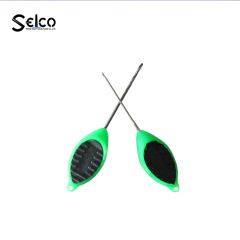 賽高 鈎針穿餌拉鈎工具 釣魚結扣針打孔鑽打孔針三件套丸型漁具