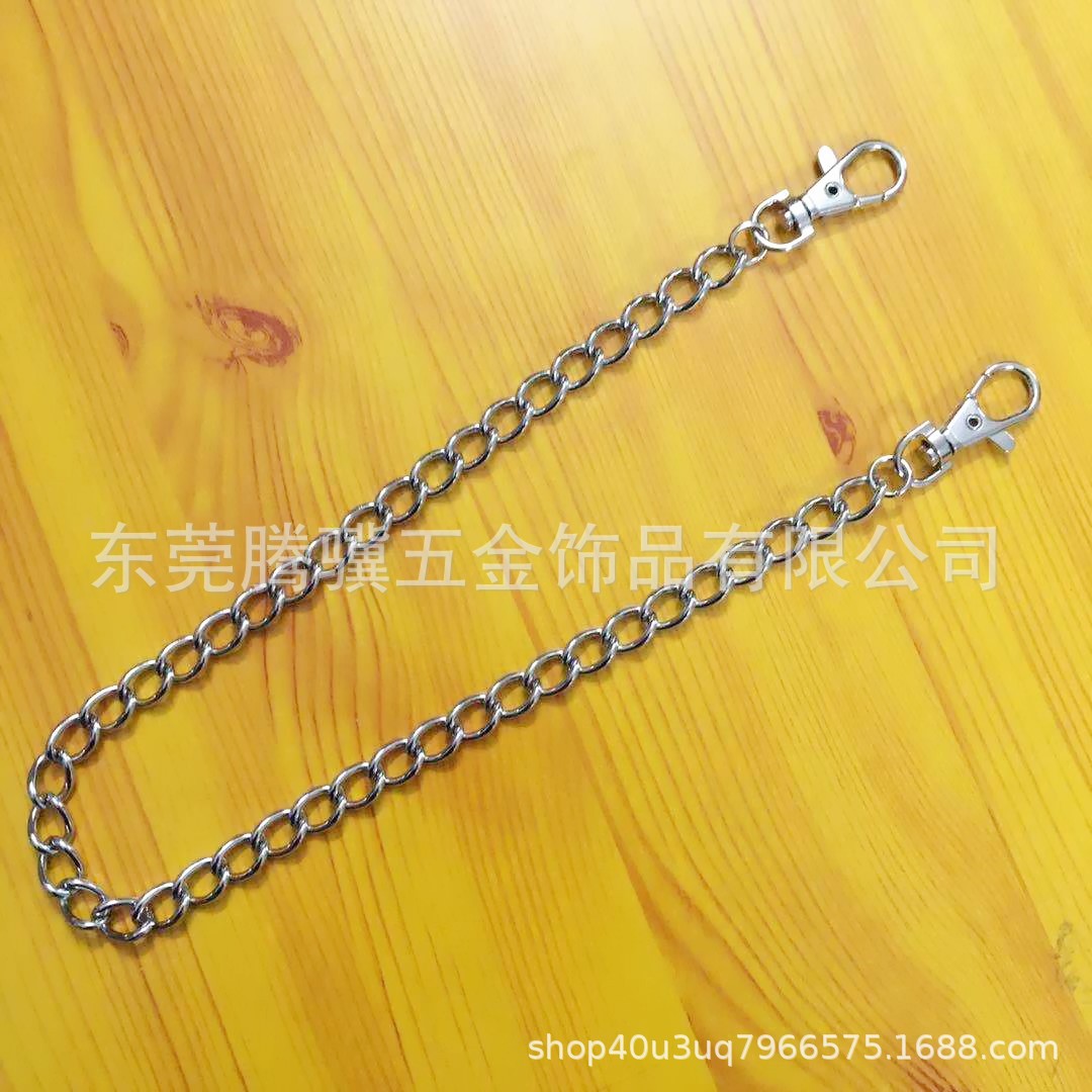 钥匙diy配件链条绳腰挂链钥匙扣挂链玩具玩偶公仔挂链diy链条配件