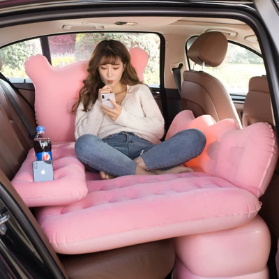 Vehicle-mounted inflatable bed: Car Suitable for Cartoon