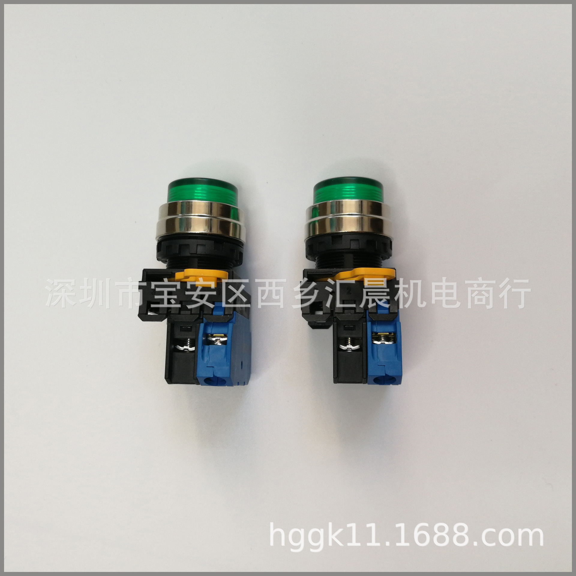 IDEC和泉按钮开关YW4L-A2E10Q0G自锁按钮 交替按钮