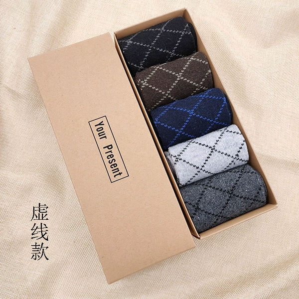 Men's Wool-H Dotted Line Style