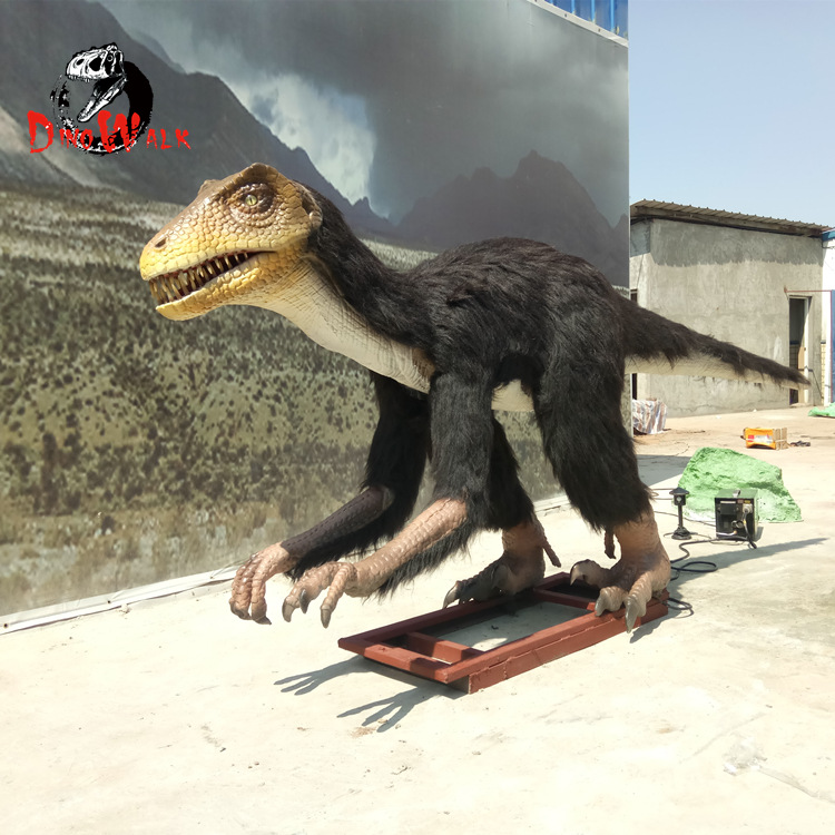 驰龙仿真模型带牦牛毛电动大型恐龙颜色款式大小造型厂家