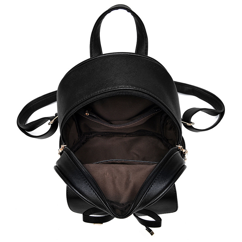 Mochila pequeña para mujer 2025, estilo europeo y americano, mochila escolar con lazo, estilo fresco, bolso pequeño moderno
