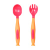 Children's spoon, Pilsan Play Car for food for training, set for new born, tableware for feeding, dinner plate