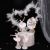 Decorations, fresh jewelry for new born, material PVC, doll