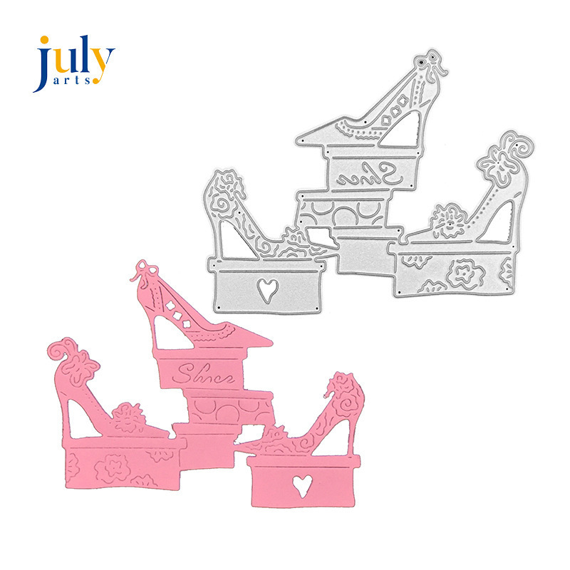 Scrapbook DIY carbon steel knife die embossing cutting knife die photo album card clip paper art Template high heels