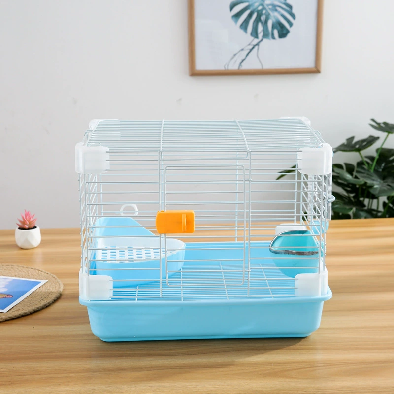 Домашнее животное Бур бытовой Кролик клетка с нижней сетки Кролик клетка легко чистить Гвинея клетка свинья мед мешок клетка Кролик клетка Роскошные Кролик клетка