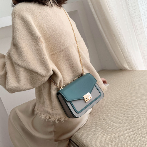 Retro bag women's crossbody bag chain bag women's bag winter new 2019 shoulder bag women's small bag versatile small square bag