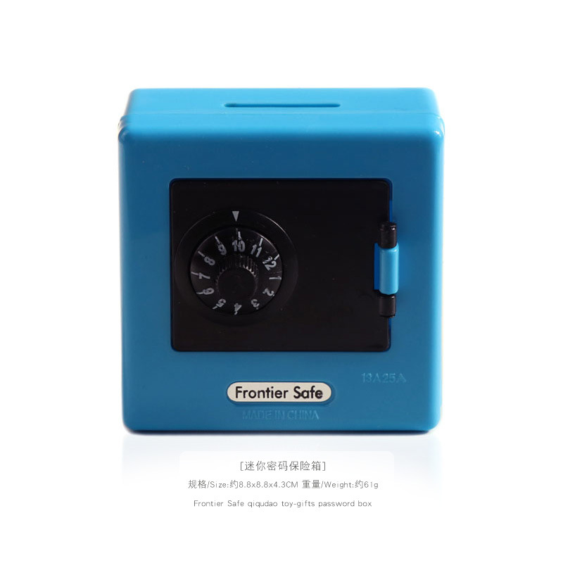 Contraseña Caja de seguridad nuevo juguete exótico creativo mini N ° 6 Alcancía Verde Azul Rojo Amarillo lote mixto transfronterizo