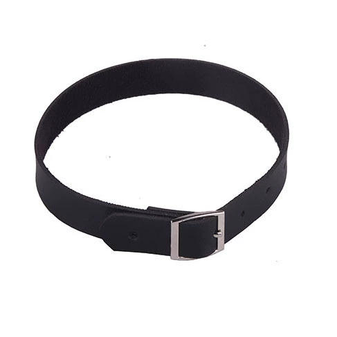 Ожерелье-чокер (Aoxing Jewelry) японско-корейский простой воротник, унисекс школьного стиля, искусственная кожа 42 см