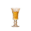 Glossy wineglass, cup, crystal, set, 50 ml, wholesale