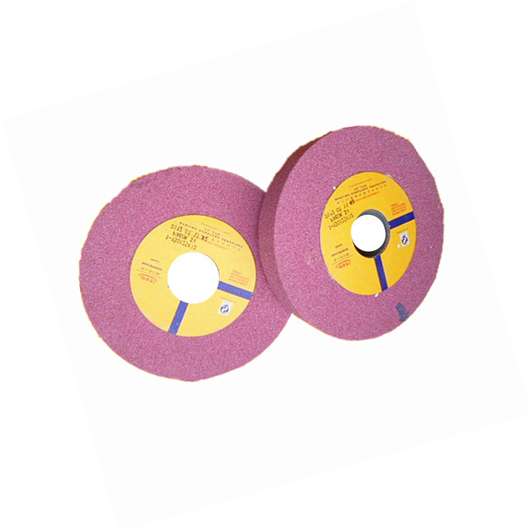OST牌PA150*25*32 铬刚玉砂轮 6寸红色砂轮 砂轮机配套砂轮