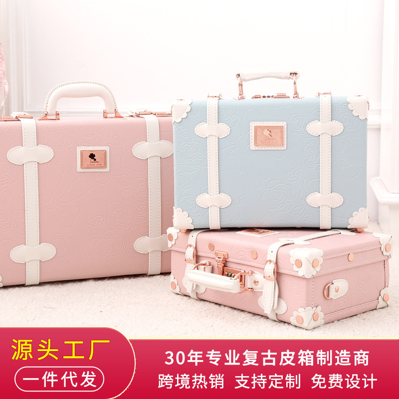 Retro portable Password Box 18 inch Storage Box mini suitcase boarding box 12 inch suitcase a generation of hair Retro portable Password Box 18 inch Storage Box mini suitcase boarding box 12 inch suitcase a generation of hair