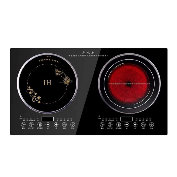 Induction cooker+electric ceramic furnace
