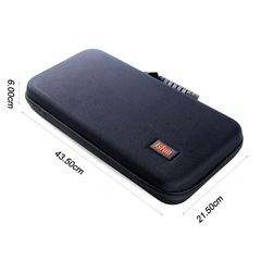 EVA硬殼加厚漁具包魚竿包釣魚配件手提包工具盒43.5*21.5*6cm