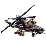 Конструктор, игрушка для мальчиков, вертолет, дорожная полиция