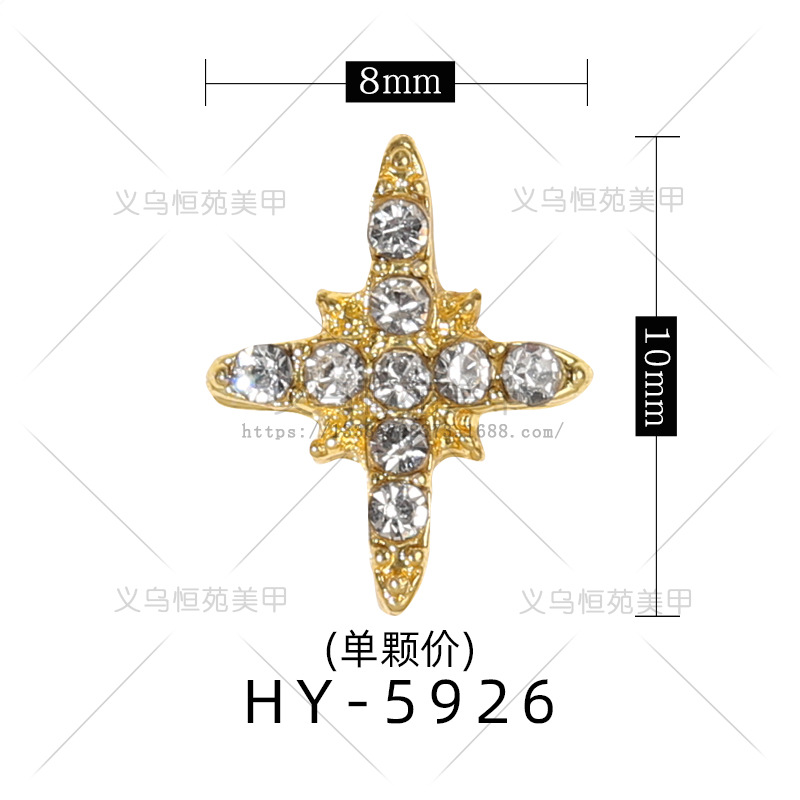 Transfronteriza nueva aleación de uñas de metal accesorios de la joyería ZIRCON varita de diamante transparente herramienta de uñas accesorios de diamante al por mayor