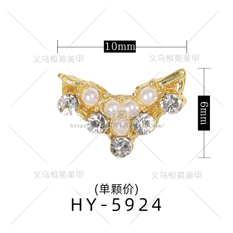 Transfronteriza nueva aleación de uñas de metal accesorios de la joyería ZIRCON varita de diamante transparente herramienta de uñas accesorios de diamante al por mayor