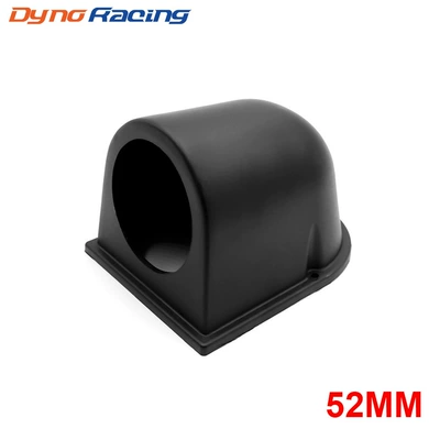 Factory direct supply car modified 52mm instrument mounting bracket single hole seat type black instrument rack