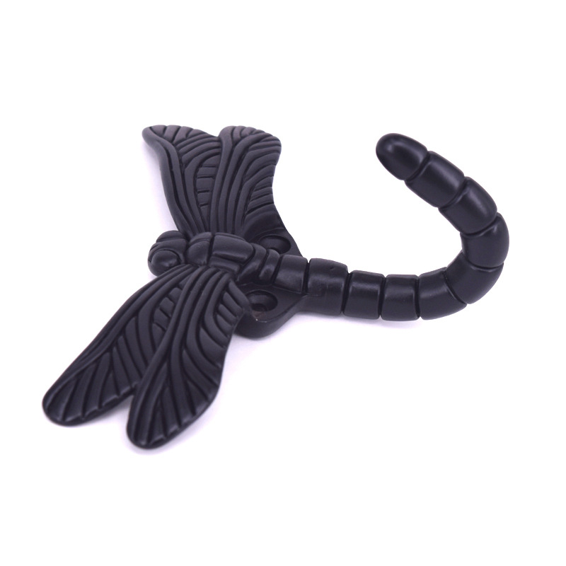 Dragonfly personalizado creativo gancho de ropa gancho de la pared colgando gancho detrás de la puerta gancho de pared