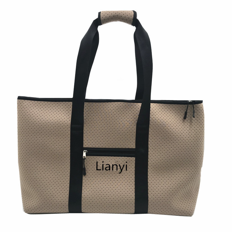 Hot European and American Style Large Capacity Diving Material Shoulder Handbag Tote Bag Hot European and American Style Large Capacity Diving Material Shoulder Handbag Tote Bag