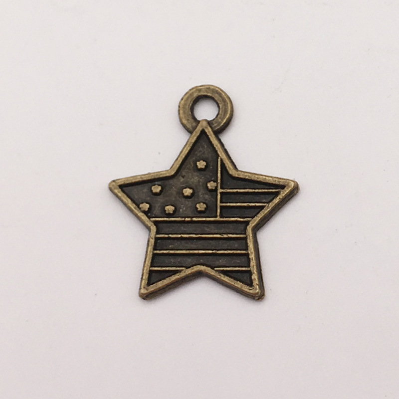 Accesorios de la joyeria DIY Hollow Star Luna sol meteoro aleacion joyeria colgante pendientes pulsera colgante