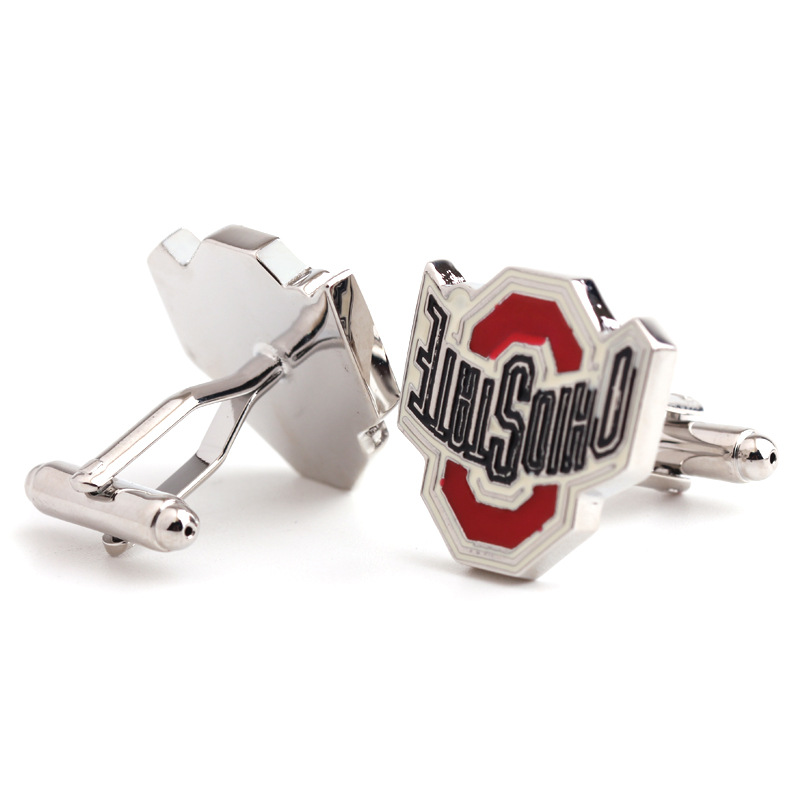 Paint color cufflinks French shirt men's high-end cuff cufflinks cufflinks_voghion.com