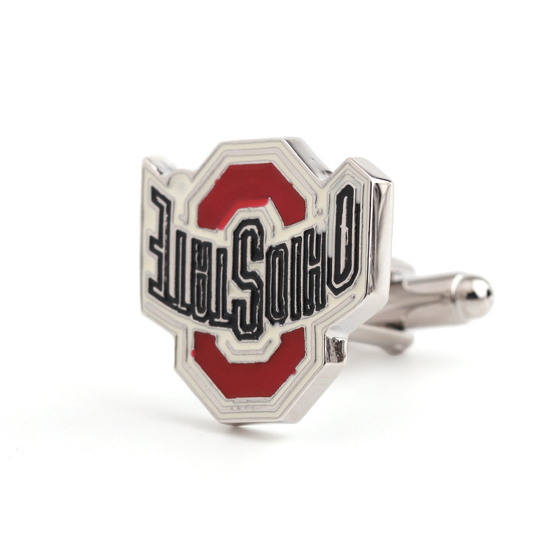 Paint color cufflinks French shirt men's high-end cuff cufflinks cufflinks_voghion.com