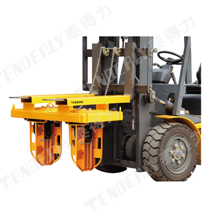 TENDERLY泰得力叼扣式叉车（吊车）专用多桶搬运夹DG6L