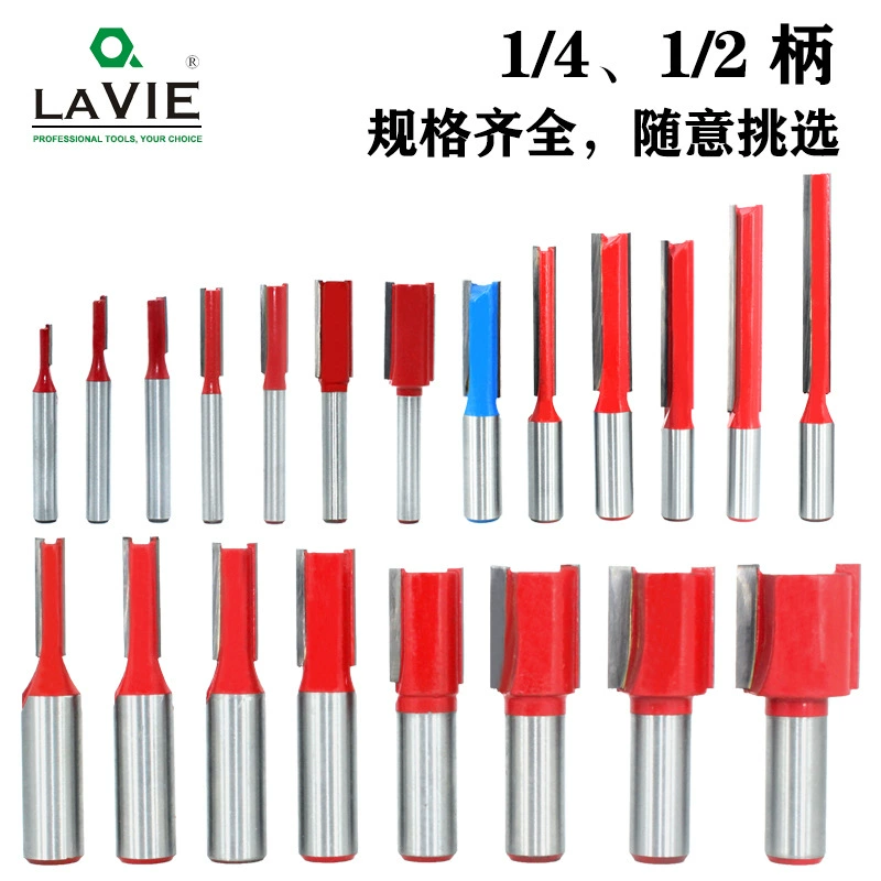 1/4 ручка 1/2 с одной ручкой с двумя лезвиями с прямым лезвием, длинный прямой нож для гравировки, деревообрабатывающий фрезы, режущая головка из твердого сплава